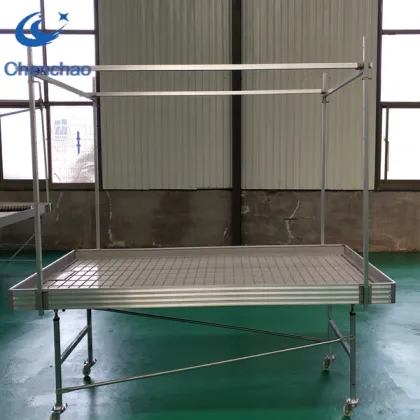 Self-Watering Veggie Table: Greenhouse Kits with Movable Benches for Efficient Cultivation