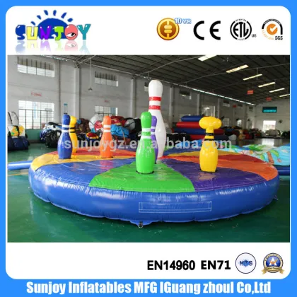 2017 Outdoor Inflatable Human Bowling Inflatable Bowling Set Bowling Pin For Kids