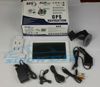 High accuracy GPS navigator 7inch