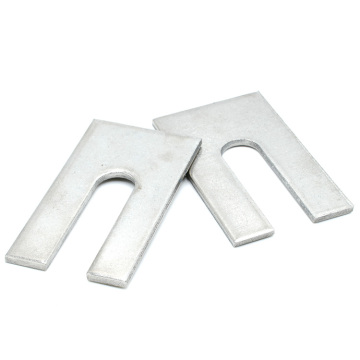 Stainless Steel Rectangular Lock Washer Square Hardened Beveled Washer Round Hole