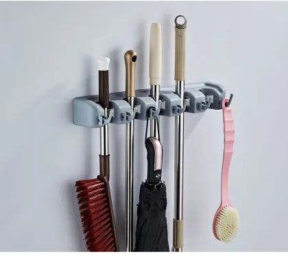 Wall Mounted Mop Organizer Holder Brush Broom Hanger Heavy Duty Mop Holders