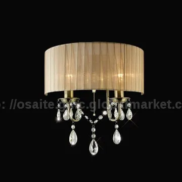 Hot Sale Organza Shade moroccan wall lamp