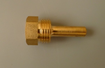 brass thermowell