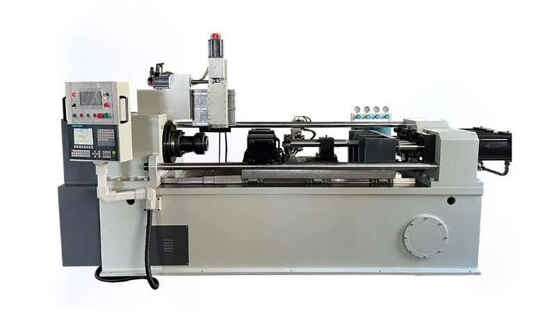 自動油圧摩擦圧接機 サーボモーター付き摩擦圧接機