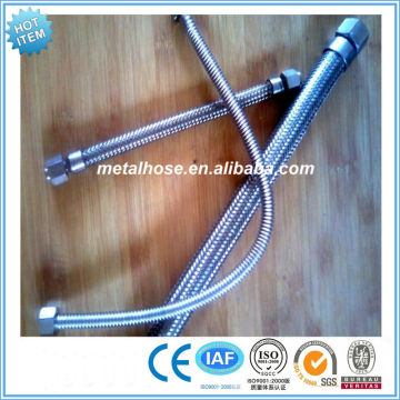 stainless steel pressure resist metal braided hose and connectors