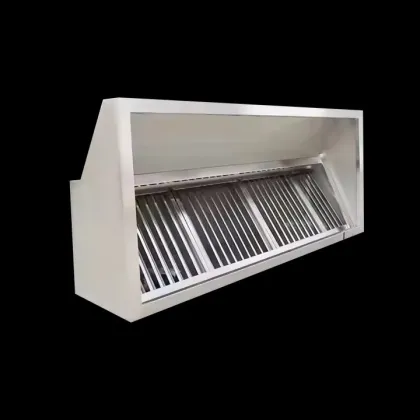 Stainless Steel Smoke Cook Vent Exhaust Hood for Commercial Kitchens