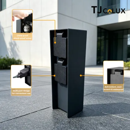 Recessed Mounted Outdoor Wall Socket