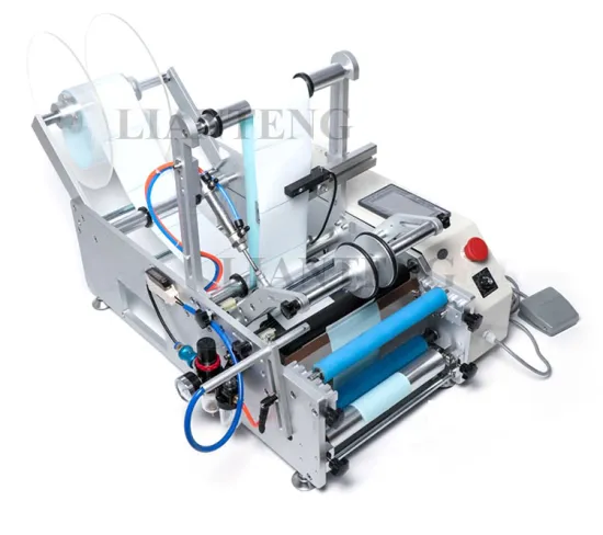 LT-190 Semi-Automatic Adhesive Wine Bottle Labeling Machine