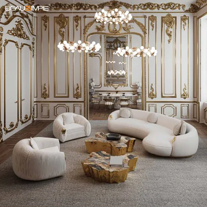 BOCA DO LOBO Soleil Luxury Sofa Elegant Design