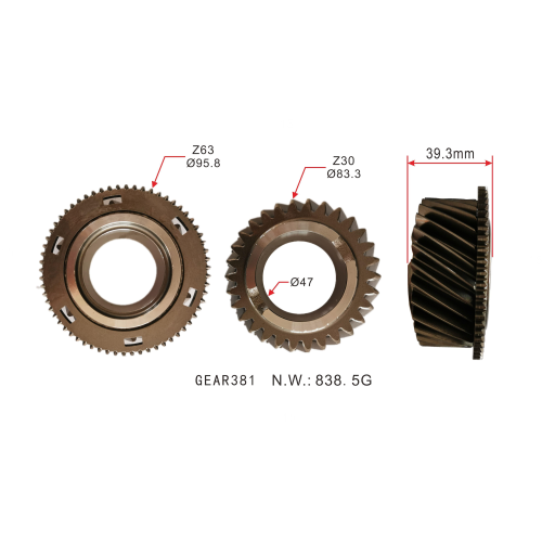 Auto Parts Gearbox Transmission Gear 30T/63T FOR FORD MT82