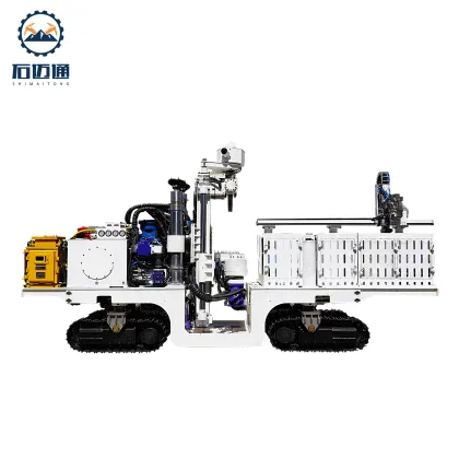 Portable Hydraulic Crawler Borehole Rotary Drilling Rig for Coal Mining Camp