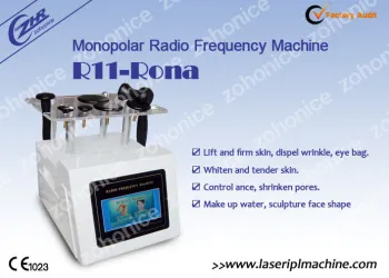 Wrinkle Removal Multi Function Beauty Equipment Monopolar Rf