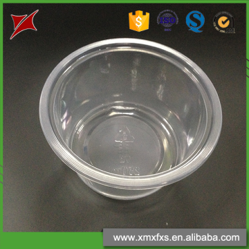 2016 China transparent disposable PET plastic blister salad bowl
