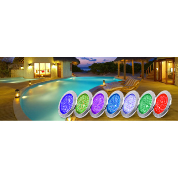 Luz de piscina IP68 de caparazón de acero inoxidable de alta calidad