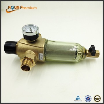 back flush reusable stainless steel screen sediment filter