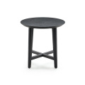 Small round wooden table