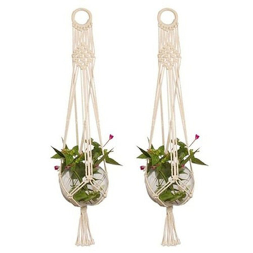 instructions for macrame plant hanger