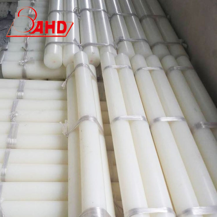 Bílá barva plastová polyamid nylon pa6 tyč