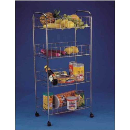 4 Tier Kitchen Storage Trolley