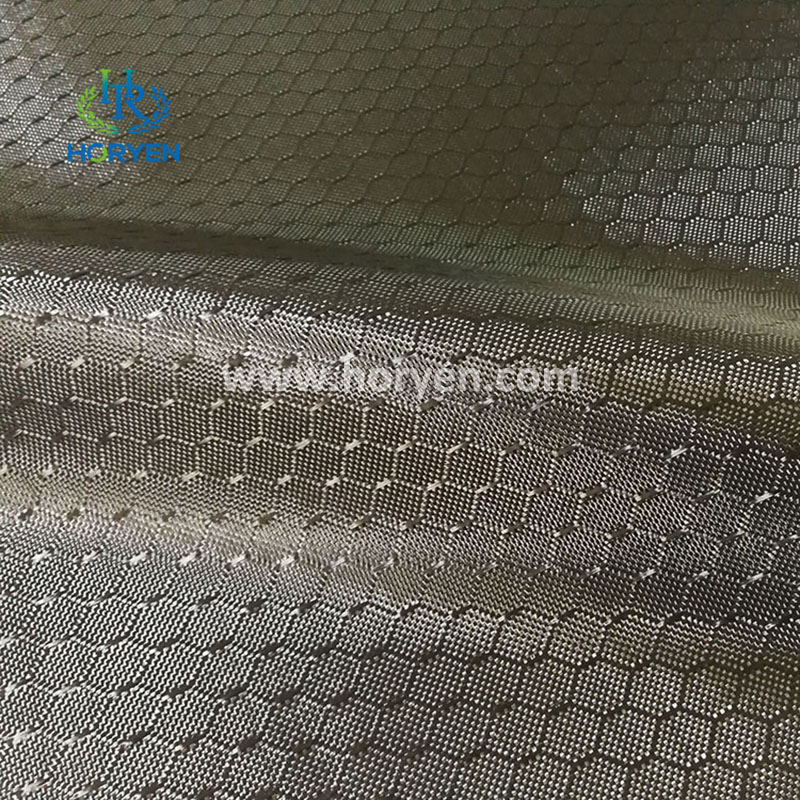 Honeycomb jacquard aramid carbon fiber fabric for sale