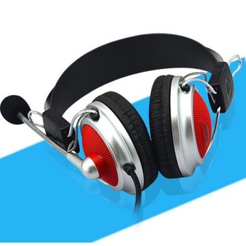 Business Headset med Mic Mute brusreducering