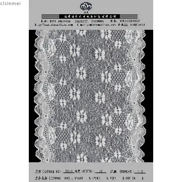 lace with nylon and spandex for lingerie coat and jacket