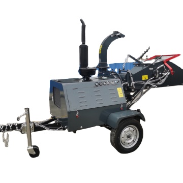 CE Certified 50 HP Diesel Engine Wood Chipper - New Condition