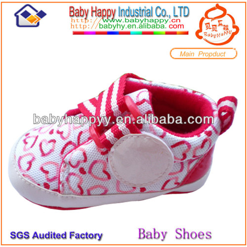 Fashionable girl baby canvas baby casual shoes