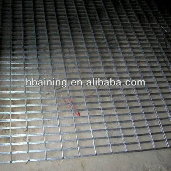 3x3 galvanized welded wire mesh panel