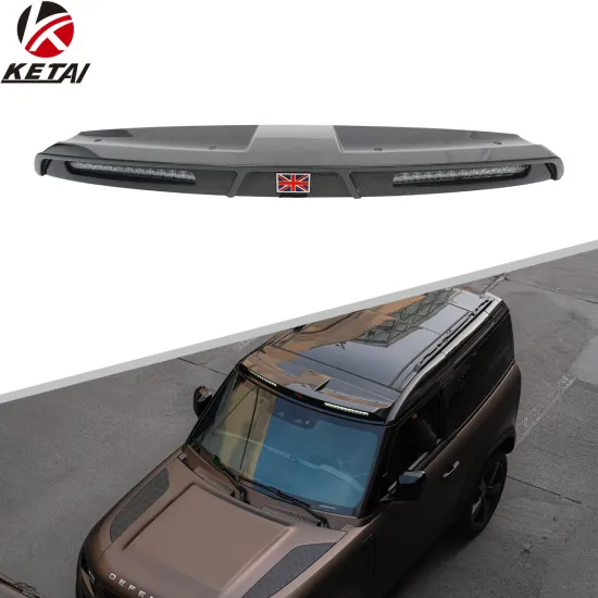 Rock Style Carbon Fiber Front Roof LED Light for Land Rover Defender 2020+