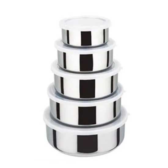 Stainless Steel Fresh-keeping Bowl Gift Set