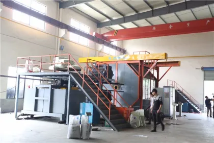 Benfan Shuttle Rotational Molding Machine: Industrial Rotomolding Equipment