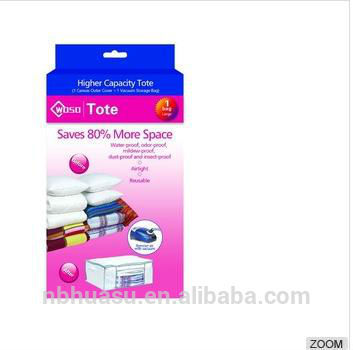 2013 new non woven vacuum storage bag for color box