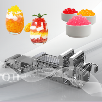 High Capacity Automatic Boba Tea Machine / Jelly Production Line