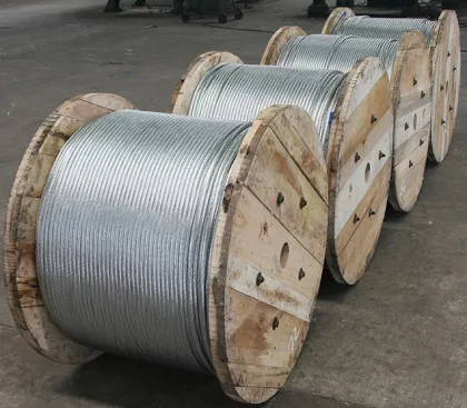 Aluminum-clad steel core aluminum stranded wire