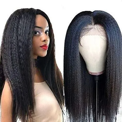 10a Wholesale Cheap Cuticle Aligned Virgin Mongolian Human Hair Lace Frontal Afro Kinky Straight Curly Wig