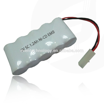2016 high power Ni-MH 1200mah rechargeable batteries for LED Par Light 7W
