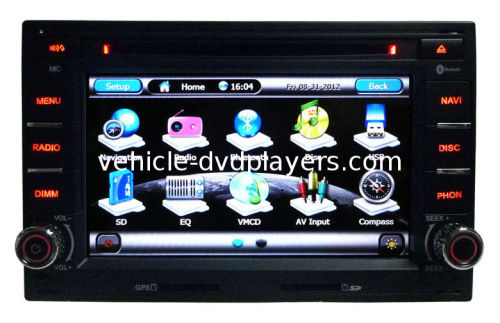 Vw Golf 4 (old) / Passat 2din 6.5 Inch Vw Dvd Gps With  English, Dutch,spanish, Italian, French Language