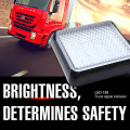 Onigun mẹta LED 12 / 24V iru ọkọ ayọkẹlẹ Trailer Track Red Snallt yipada Redpol Pall Advantada Bibajẹ Awọn ina pada