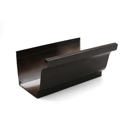 Aluminium K-Style Rain Gutter Accessories and Materials