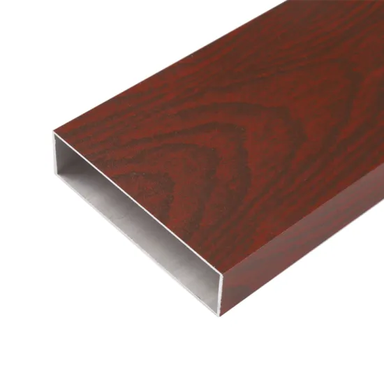 Wardrobe aluminium tube profiles wholesaler