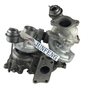 Turbocharger 810356-0001 810357-0002 SH01-13700 for Mazda CX-5 2.2 BiTDI Bi Turbo Engine
