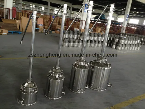 Stainless Steel Alcohol Distiller with Reflux Tower