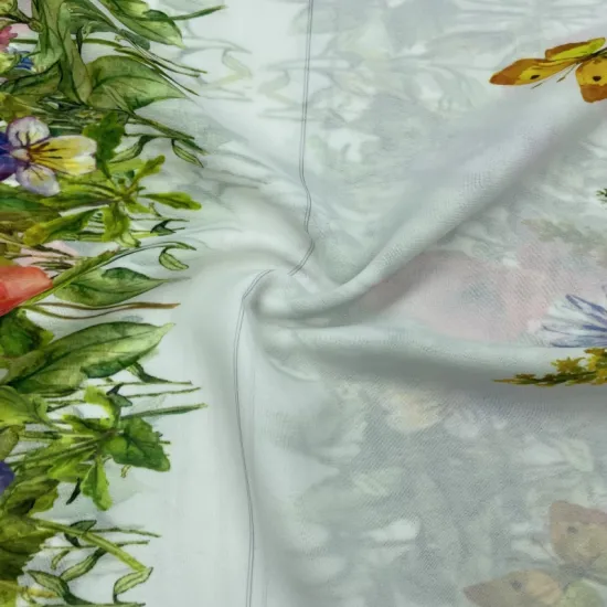 New Design Ladies Skirts Chiffon Polyester Fabric