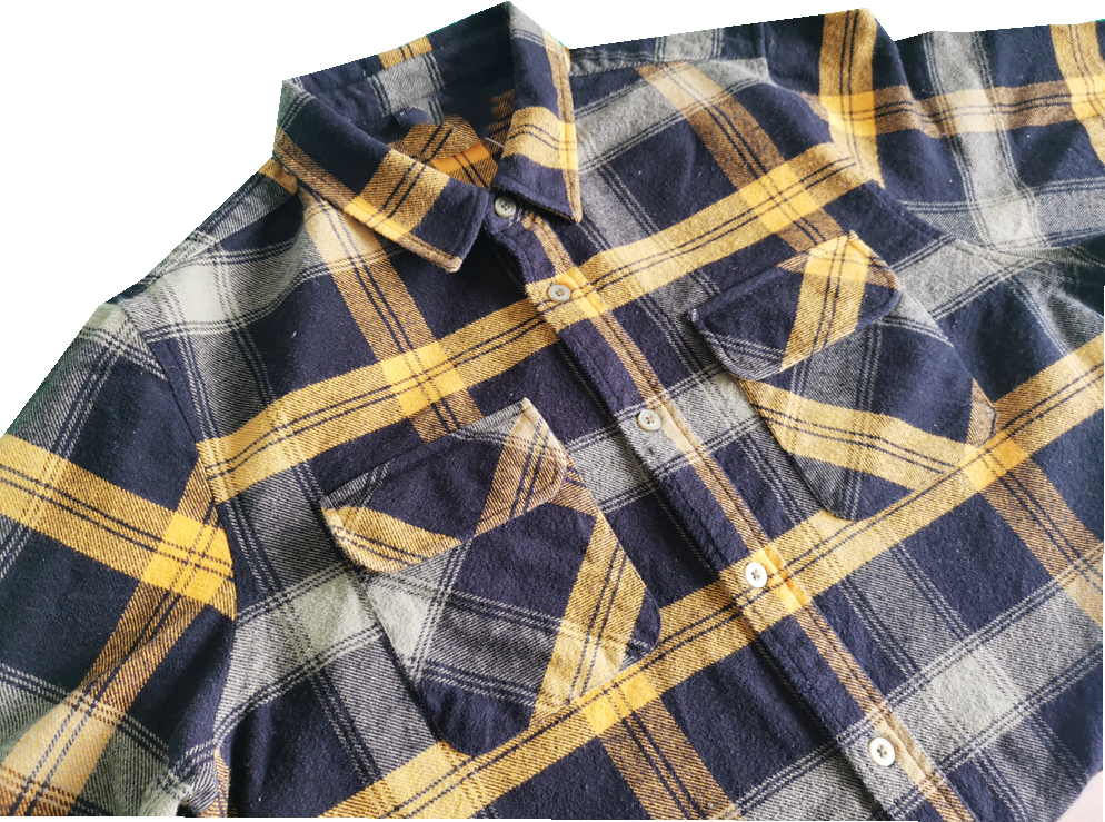 Y D Cotton Flannel With Pocket