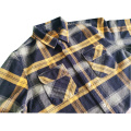 Men Casual Y/d Cotton Flannel Long Sleeve Shirt