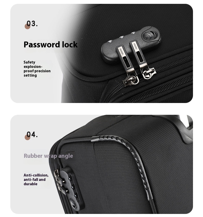 Large Capacity Oxford Cloth Luggage Case