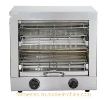 2 Decks Electric Hot Surface Stove 3.6kw Hot Surface Electric Salamander