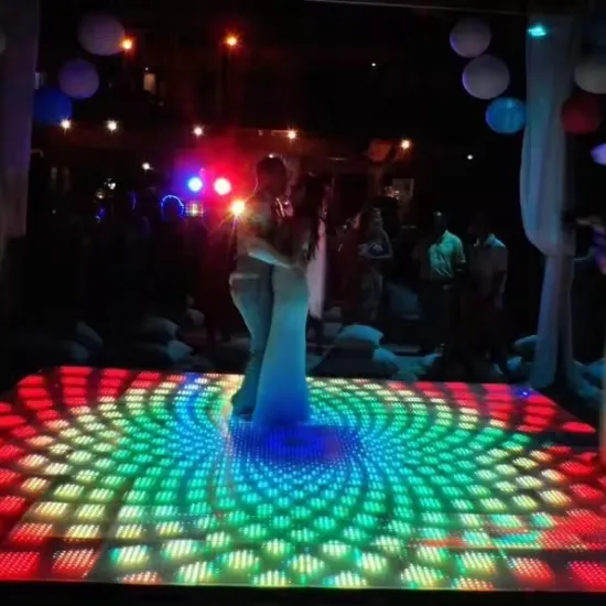 15x15 225 Pixels LED Digital Full Color Dance Floor for Events