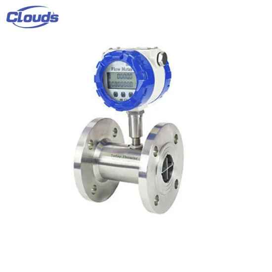Clouds Explosion Proof Integrated Turbine Flow Meter for Pure Liquid: Advanced Digital Intelligent Display Technology